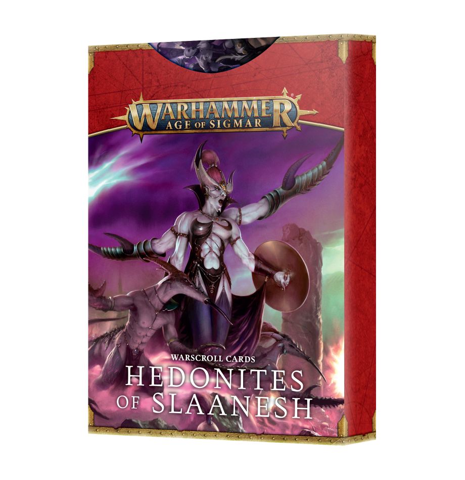 Warscroll Cards: Hedonites of Slaanesh