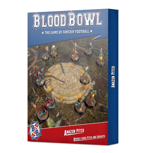 Blood Bowl: Amazon Team Pitch and Dugouts