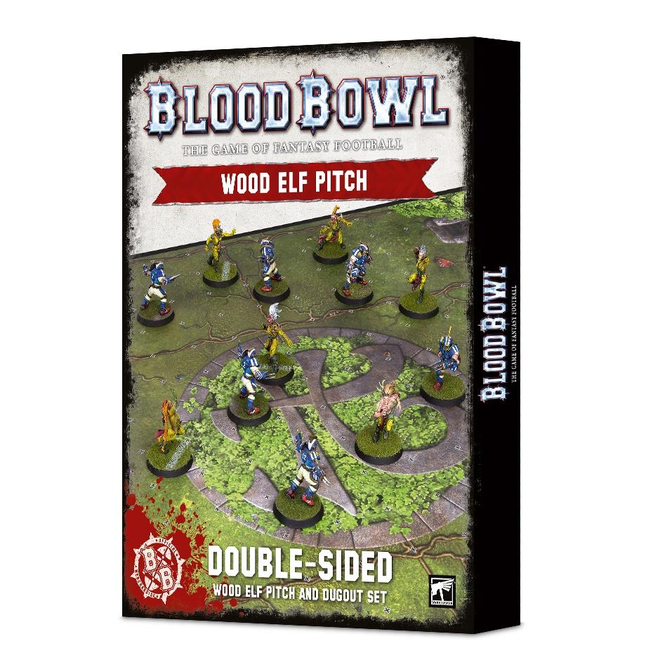 Blood Bowl: Wood Elf Pitch & Dugouts