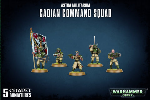 Cadian Command Squad