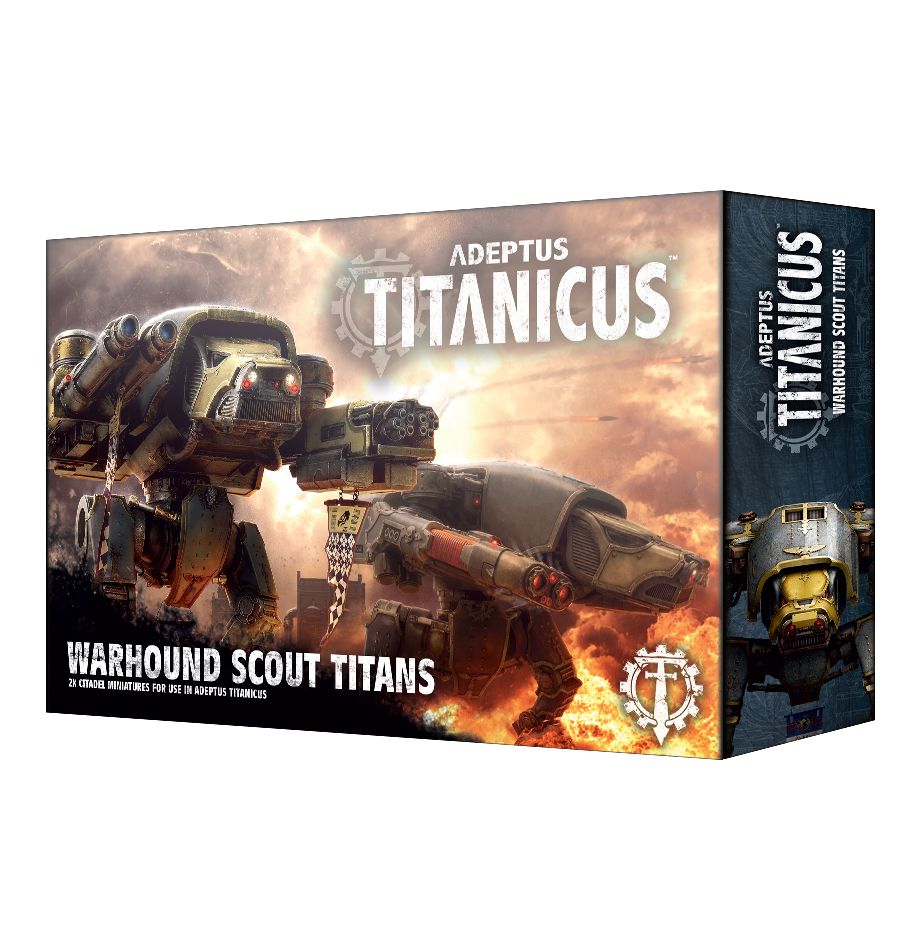 Adeptus Titanicus: Warhound Scout Titans