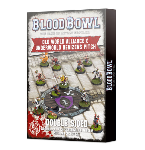 Blood Bowl: Old World Alliance & Underworld Denizens Pitch and Dugout Set