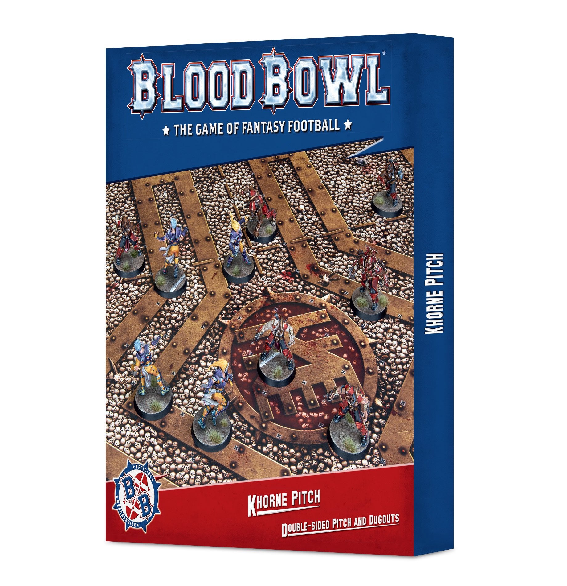 Blood Bowl: Khorne Pitch and Dugouts Set