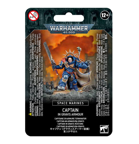 Space Marine: Captain in Gravis Armour