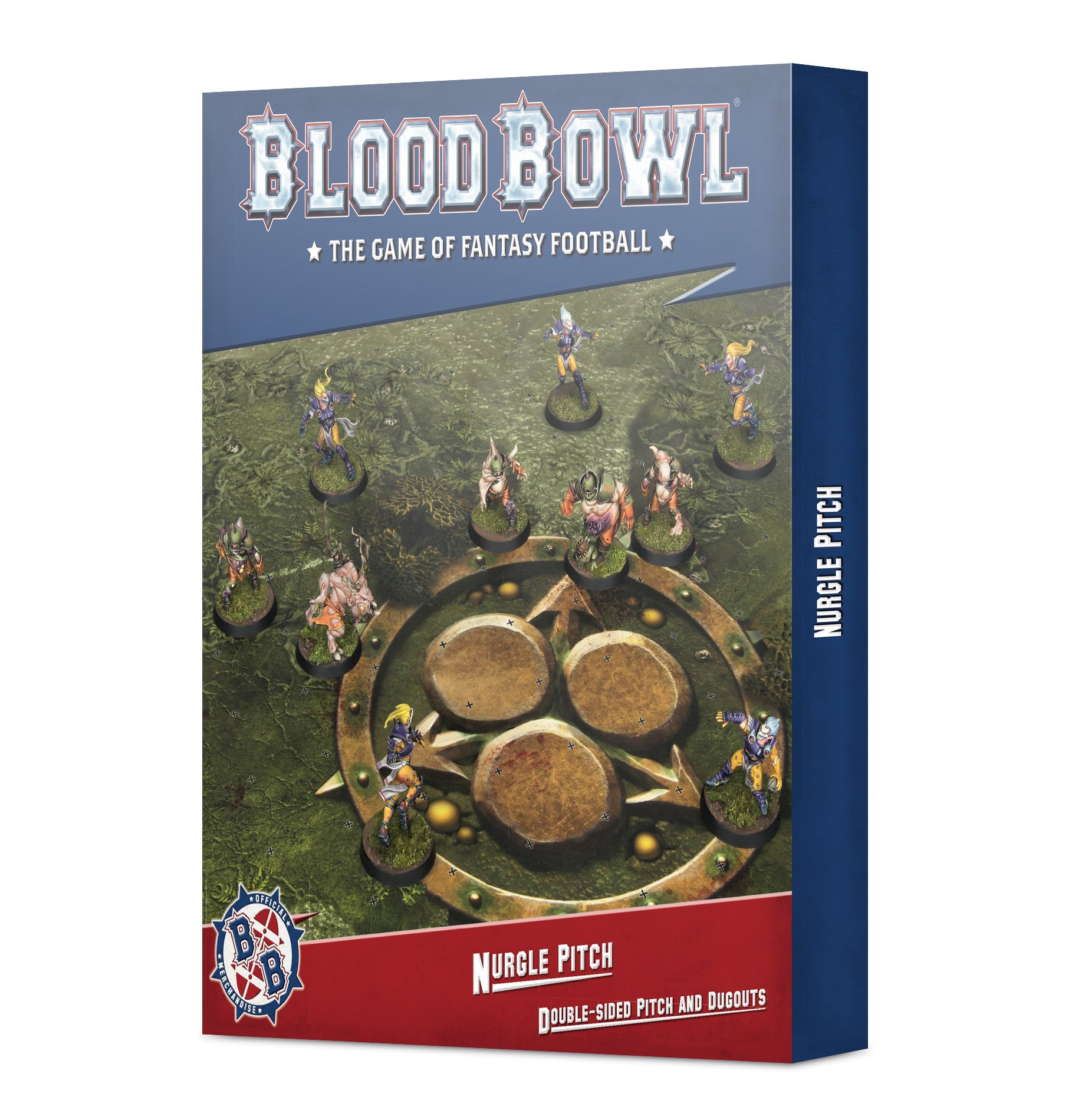 Blood Bowl: Nurgle Pitch and Dugouts Set