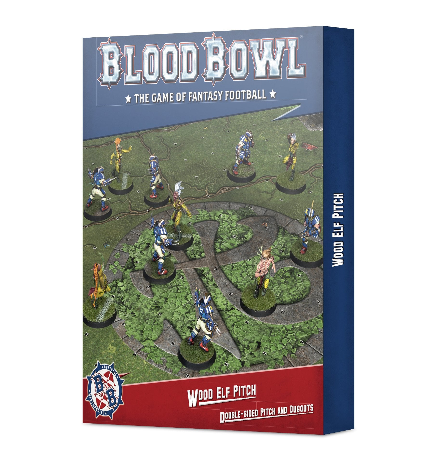 Blood Bowl: Wood Elf Pitch and Dugouts