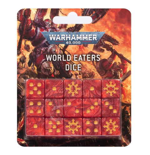 Warhammer 40000: World Eaters Dice